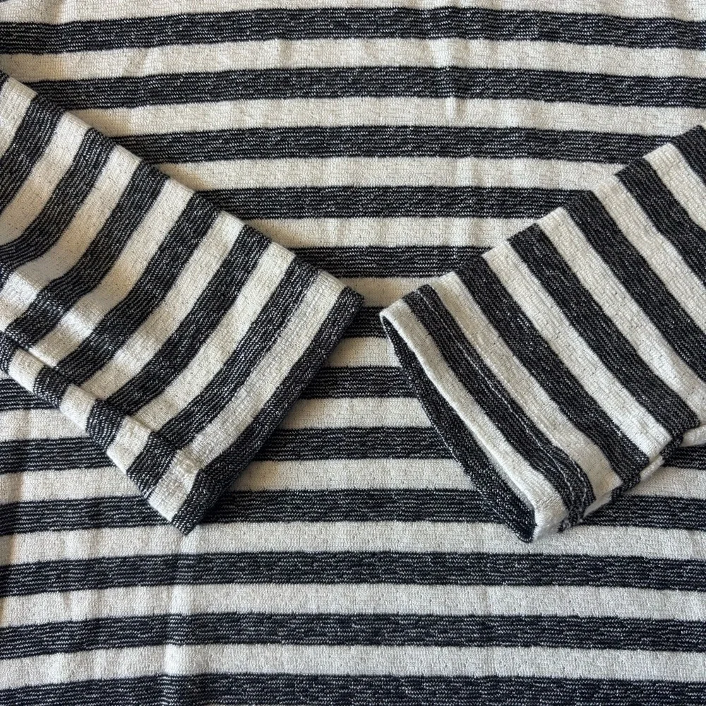 Anthropologie x Michael Stars Made in USA Knit Striped Long Sleeve Sise M / L - Picture 6 of 8